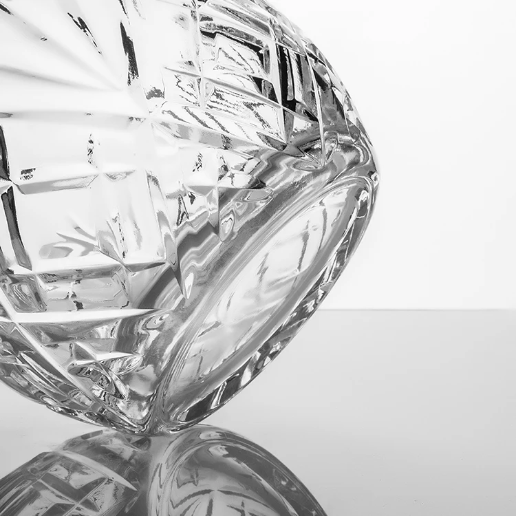 28oz Elegant Lead Free Crystal Classic Glass Bottle For Wine