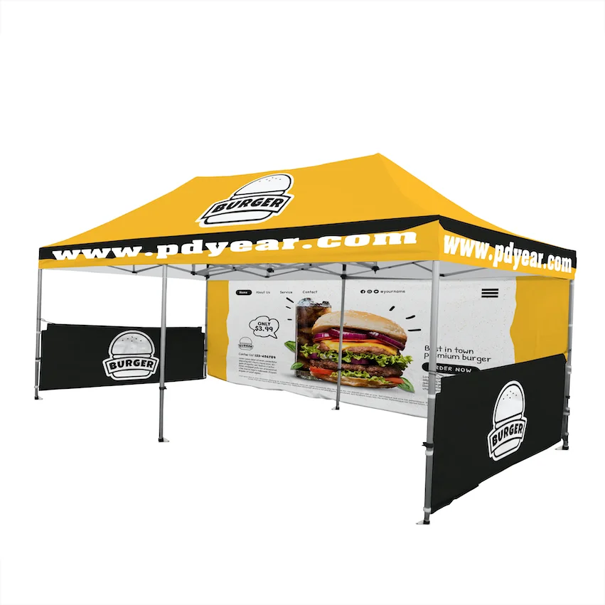10x20ft Outdoor advertising aluminum frame tent Canopy Custom design Pop up custom design canopy tents for Business Event