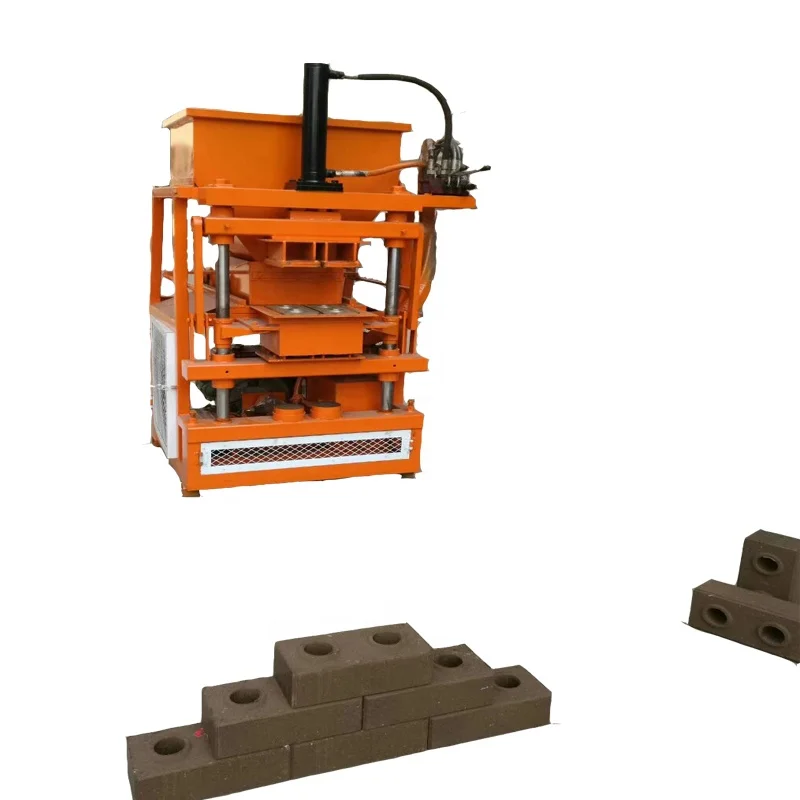 LT2-10  Full auto hydraulic interlocking clay soil ceb block brick making machine in USA
