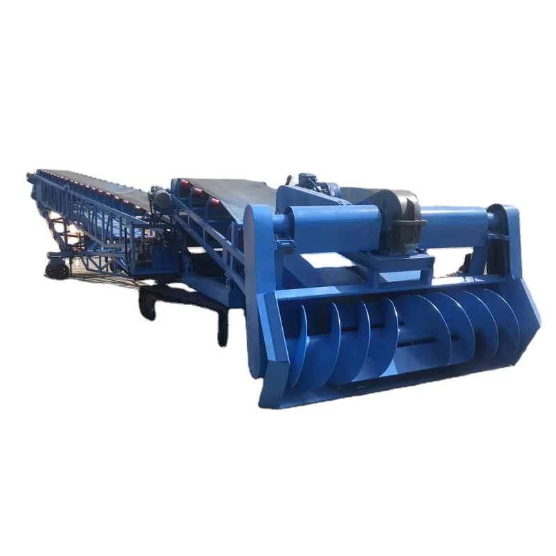 Mining Belt Conveyor with Automatic Feeding and Conveying Capabilities