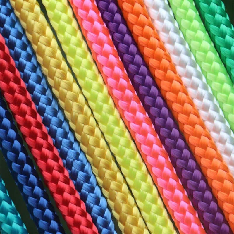 Factory Custom Direct Sales Round Flat Cotton Cord Trouser Waist Drawstring Cord Handbag Drawstring for Cloth or Bag