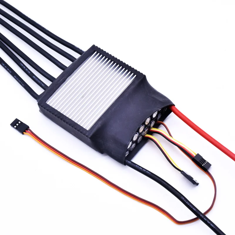FLIER 150A 2-12S dual drive two motors 2-way ESC brushless speed controller with power switch for Electric Skateboard