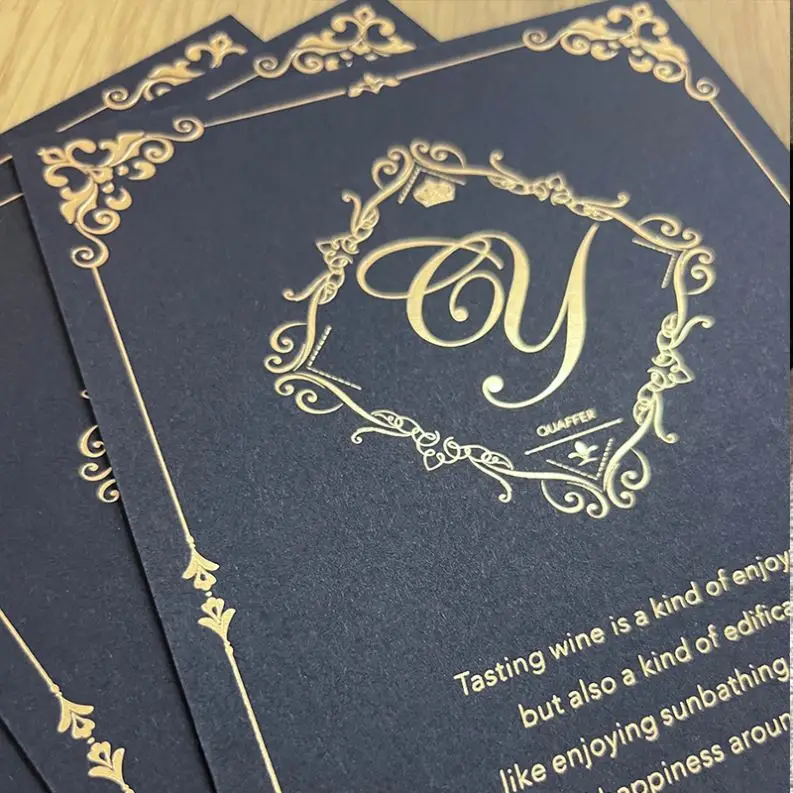 TG0834 logo custom eco friendly double sided printed matte professional business card print business cards printing