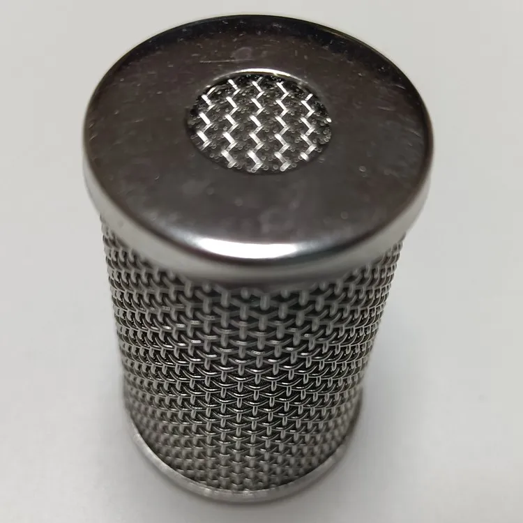 stainless steel mesh screen tube refrigerant Gas Mesh Filter for Air Conditioners