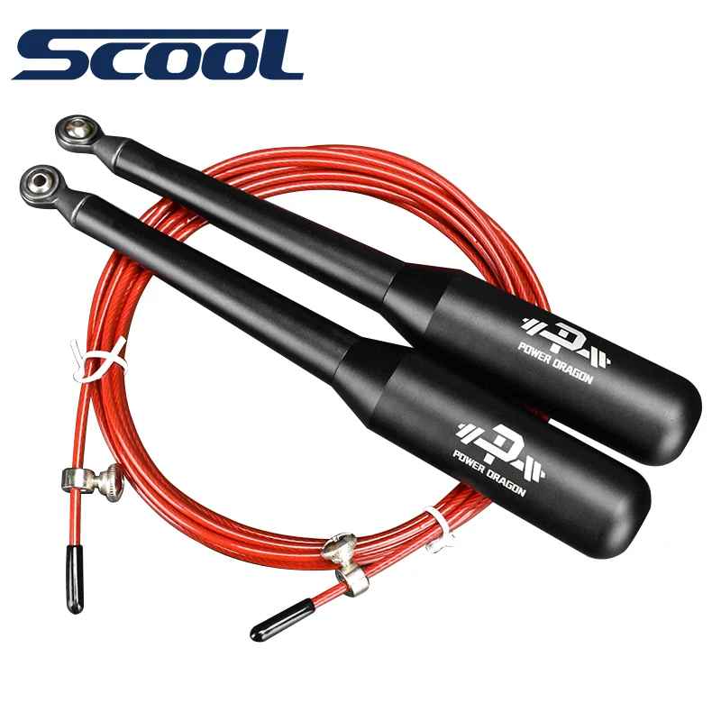 Wholesale Professional Custom Logo Speed Fitness Exercise Gym Competition Training Adjustable Bearing Jump Skipping Rope