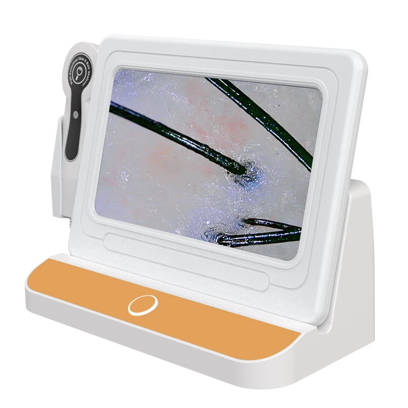 Portable HD Scalp Hair Follicles Scanner Detector Hair Analyzer Skin And Scalp Hair Analysis Machine