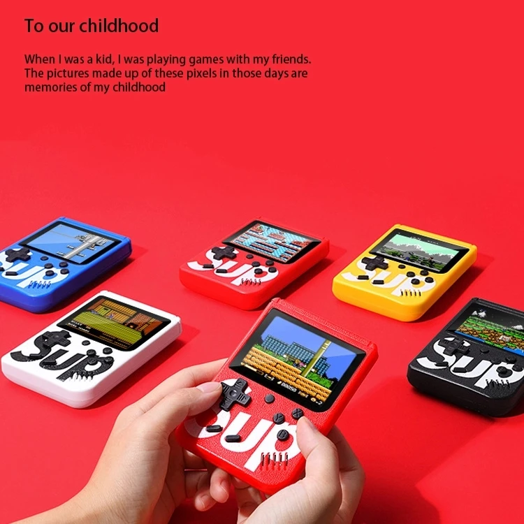 New Version 400 in 1 Sup Game Box Retro Double Player 400 Game Plus 8 Bit Classic Mini Game Consoles Wholesale for boy