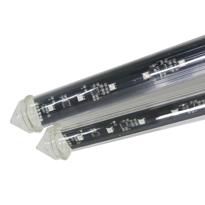 64leds Smd5050 Rgb 12v 3D 20mm Dmx Pixel Led Meteor Tube Light