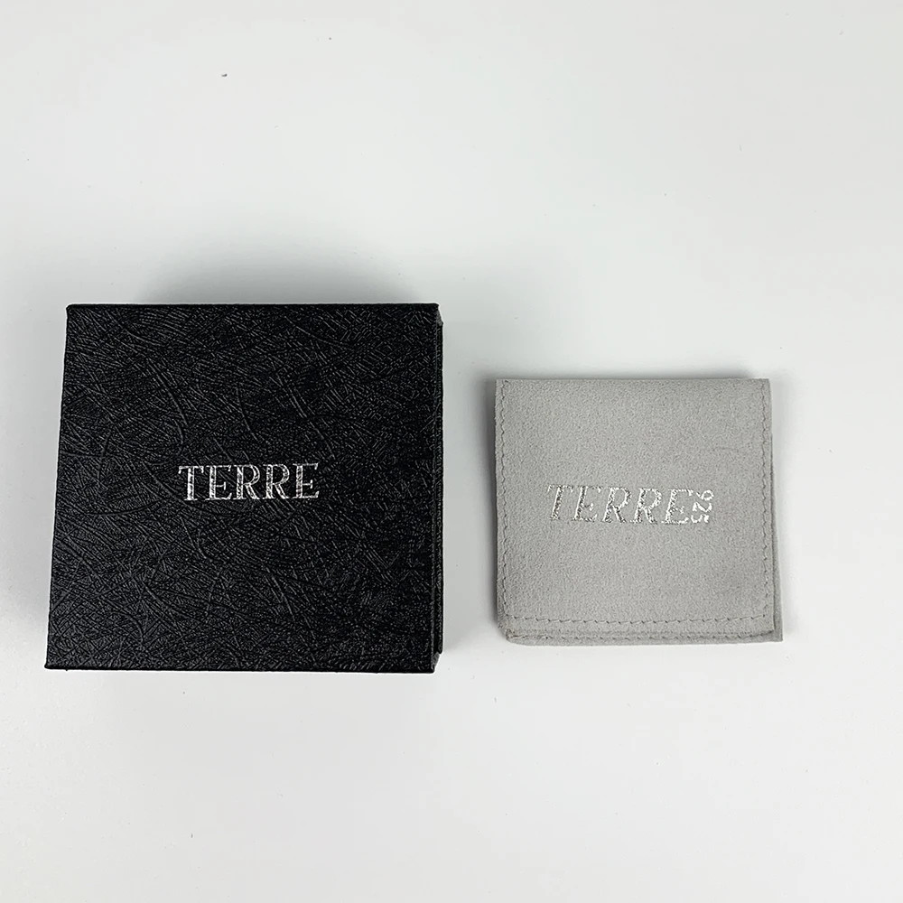 
custom jewellery set packing box with bag imitation leather jewelry pouches envelope bag 