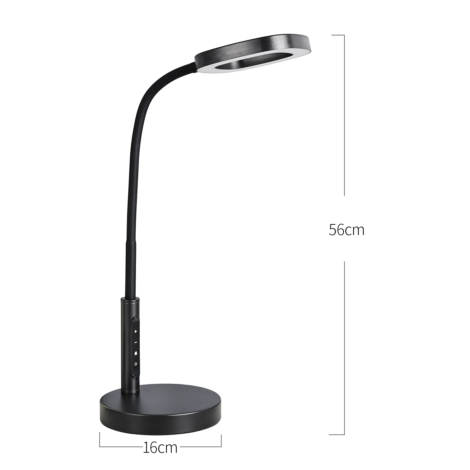 Modern natural light CCT touch control brightness dimmer foldable children reading Led desk Lamps with metal body