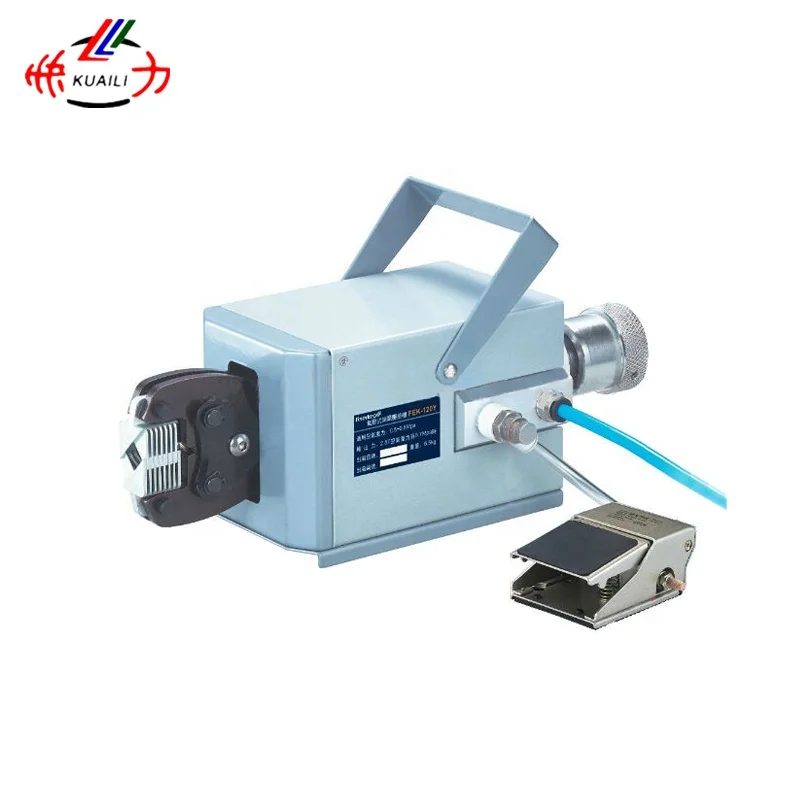 KUAILI Factory Price FEK-120Y Pneumatic Type Terminal Crimping Machine Crimping Plier