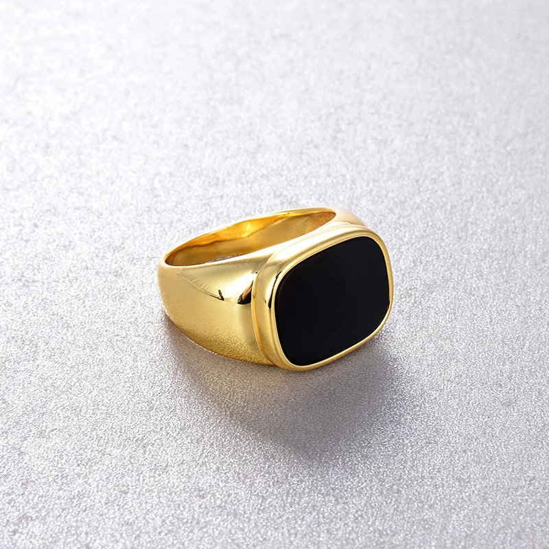 925 Sterling Silver 18k Gold Natural Mother of Pearl Ring Black White Agate Ring Open Ring for Women