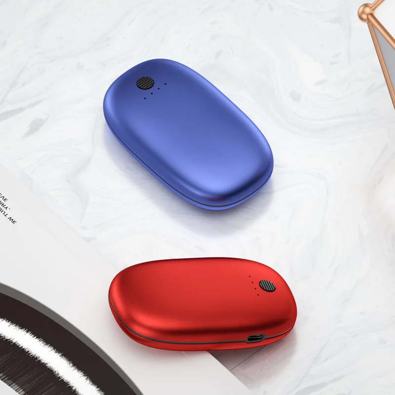 Customized rechargeable hand warmer hot hands bags hand warmers power bank loop