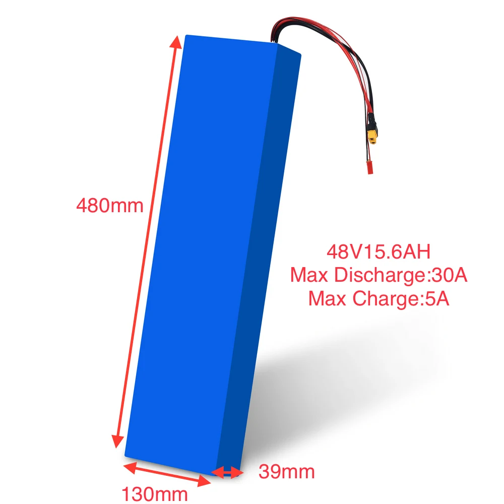 JOYDO 48V15.6AH Lithium ion battery pack Li ion rechargeable battery for electric scooter