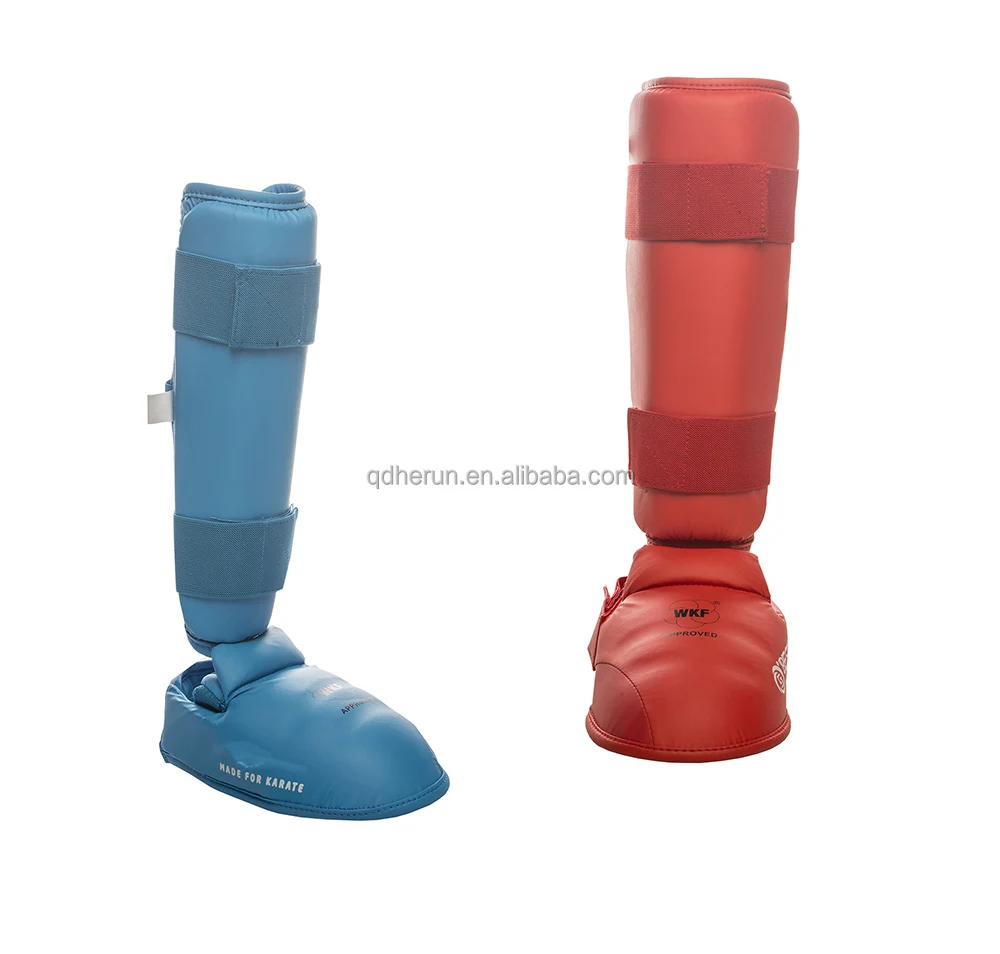 
Karate shin instep protection cheap shin guard for karate custom football taekwondo shin guards and body protector 