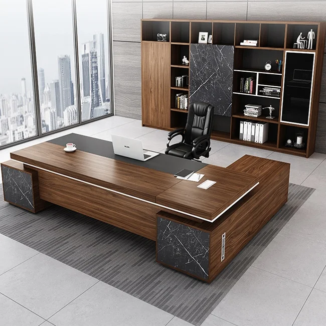 China wholesale escritorio ejecutivo large office table executive ceo desk office desk unique ceo table