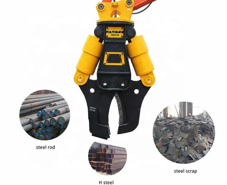 Farsee Tech  Hydraulic Cutter  FEJ1318  for Doosan/Caterpillar/Sany/Shantui /LiuGong operating weight 13-18T excavators