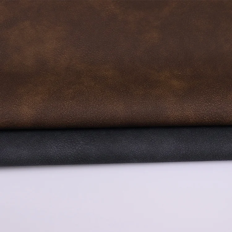 OEM Factory Faux Leather Paisly Realistic Thermo Nubuck Suede Faux Leather
