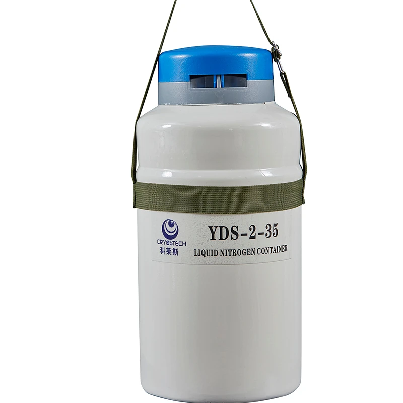 YDS-2 Cryocan Liquid Nitrogen Container  Price For Semen Storage