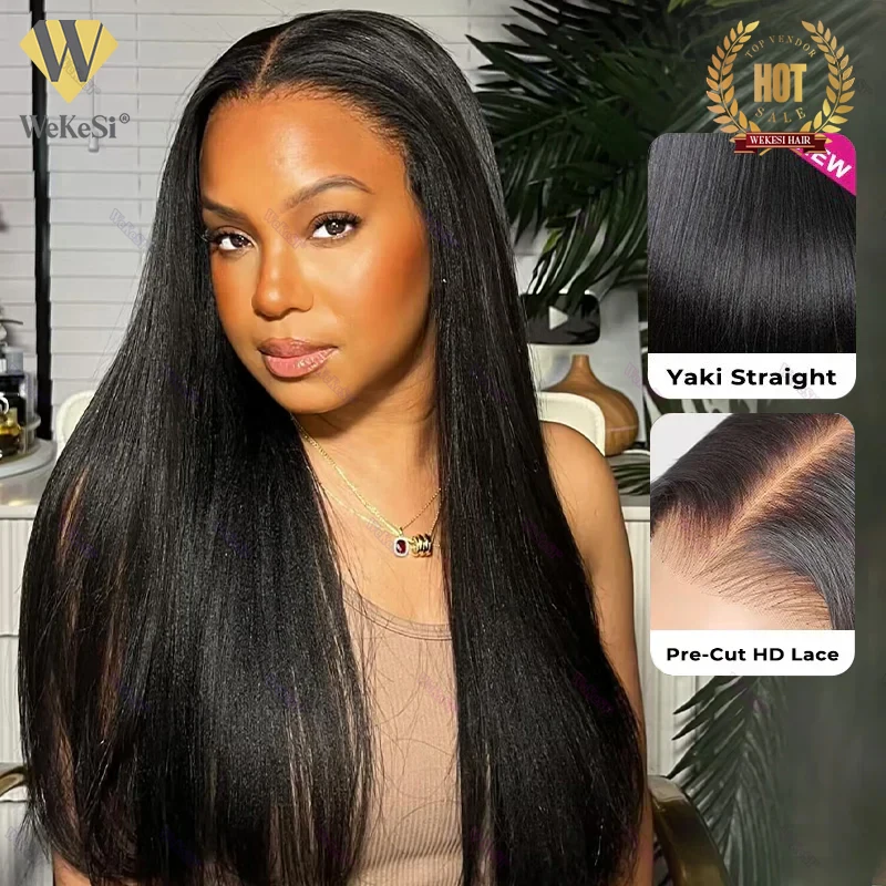 New Fashion Block Wig 24inch Straight 10a 180% Cuticle Aligned Raw Unprocessed Human Hair Wigs