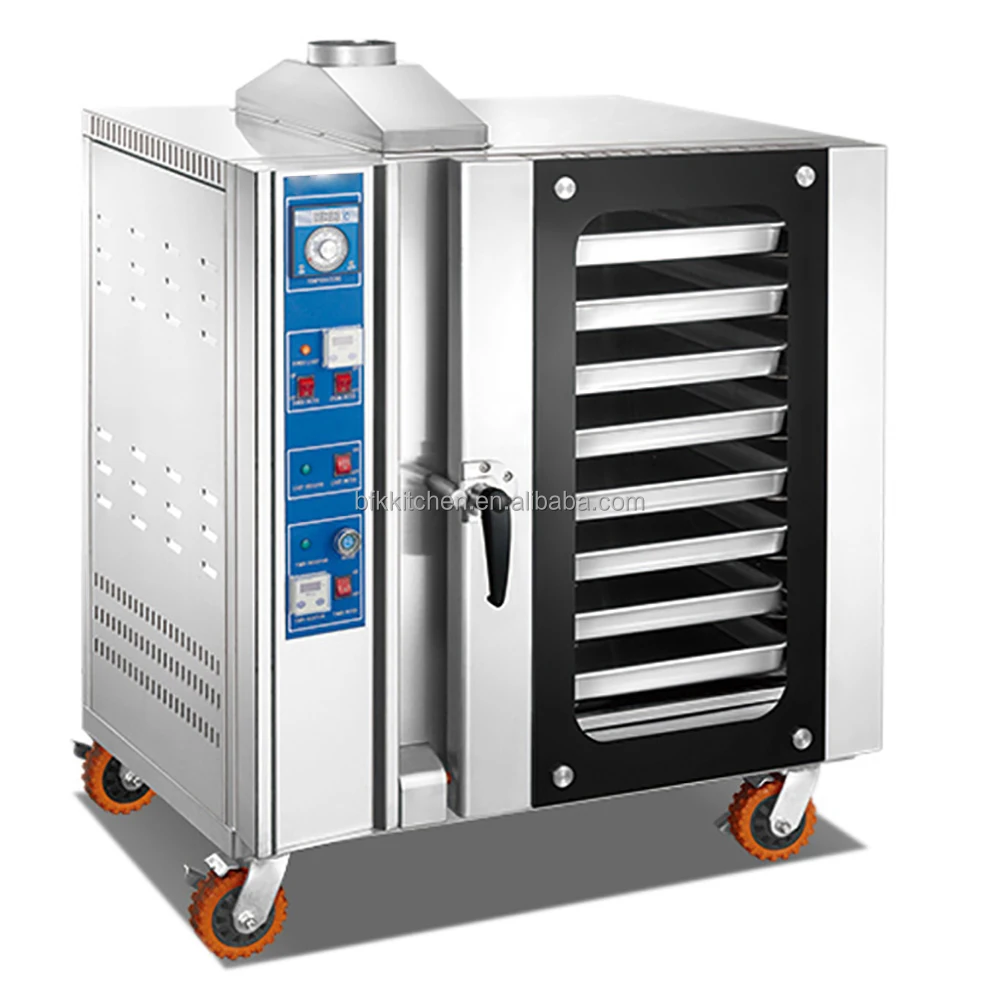 8 Trays Gas Convection Oven Big Kitchen Oven