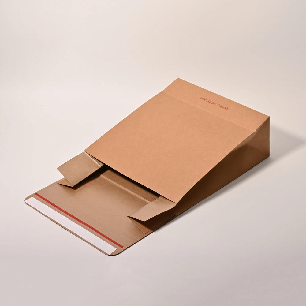 Affordable Unique Biodegradable Paper Bags Kraft Paper Manufacturer Flat Handle Bags Resealable Kraft Paper Bags