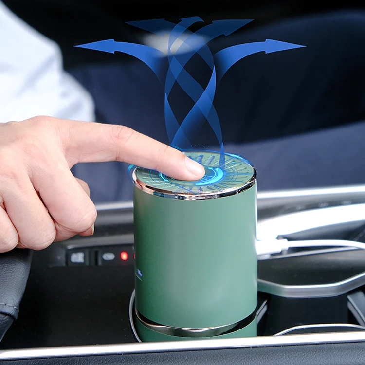  2021 Новое поступление USB PM2.5 HEPA фильтр портативный автомобильный очиститель воздуха Ar-oma с ночным