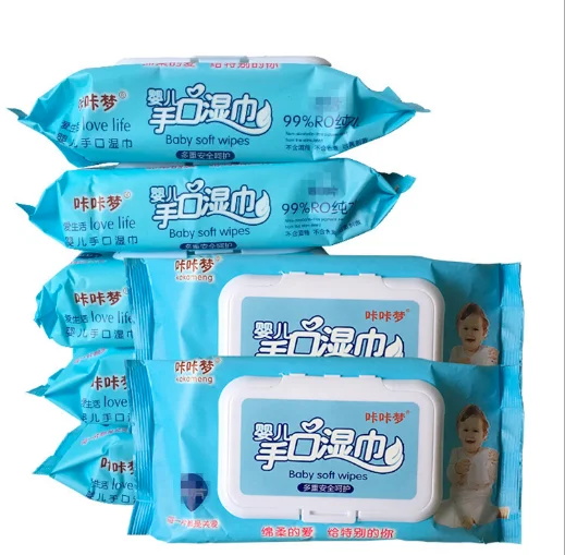 
OEM factory Hot Sale Wholesale Antibacterial Adult Baby Flushable Wet Wipe 