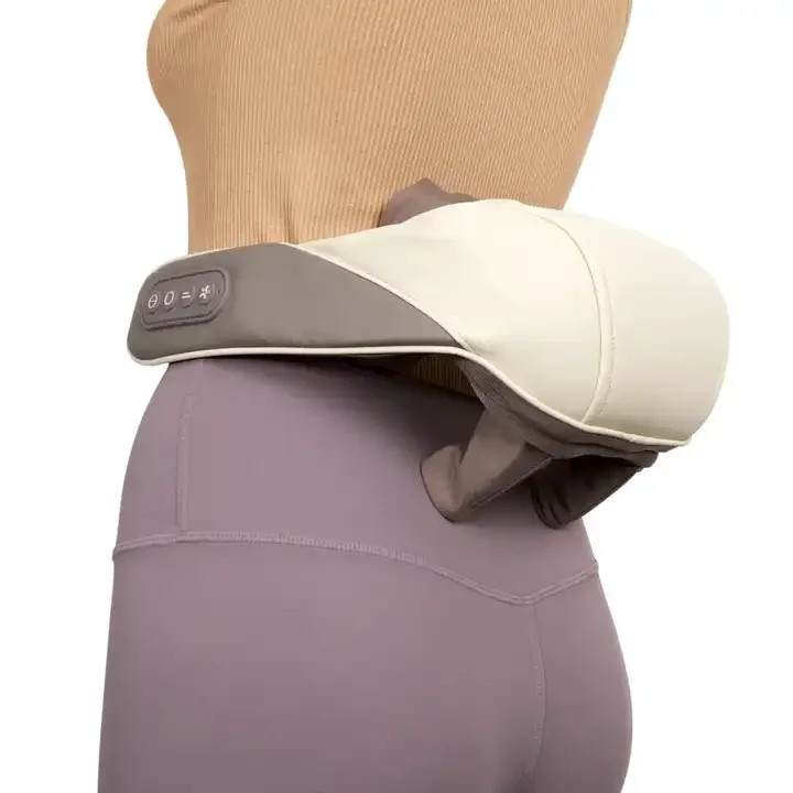 2024 New Upgraded Shiatsu Back Shoulder and Neck Massager Cordless Deep Tissue 4D Expert Kneading Massage For Muscle Pain Relief