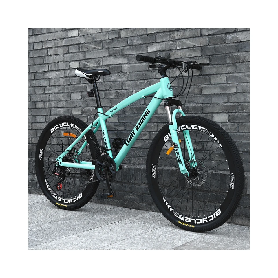 Wholesale 21/24/27-speed shock absorption racing bike carbon steel frame mountainbike 26 inch bicycle for adults