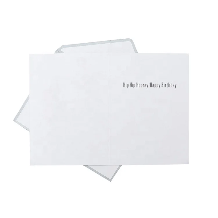 Cheaper Price Stationery Handmade Birthday Card Designs, Made in China Star Birthday Greeting Cards