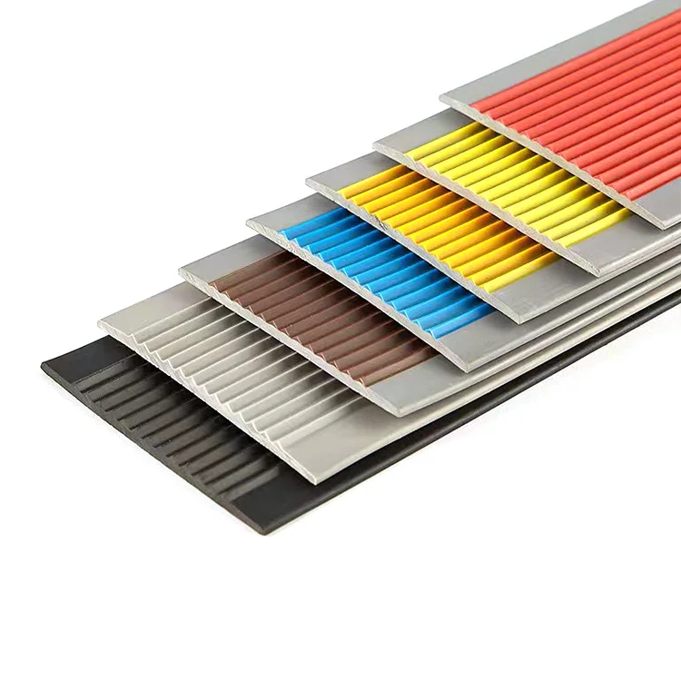 Anti Slip Pvc Rubber Stair Nosing Edge Trim Protective Strip