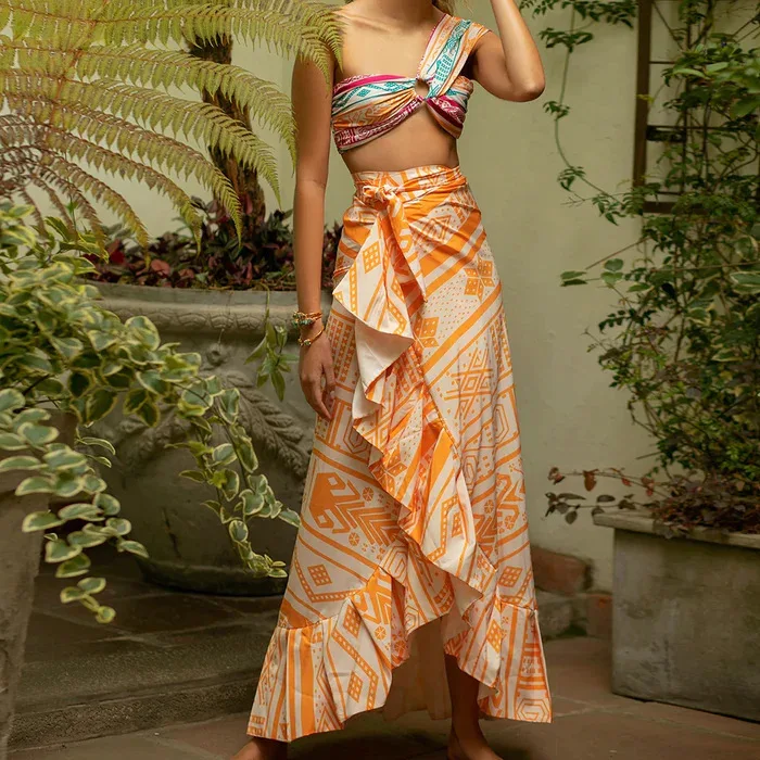 2024 Новое раздельное бикини в клетку быстросохнущее облегающий Купальник для женщин с бюстгальтером цельный и закрытый купания