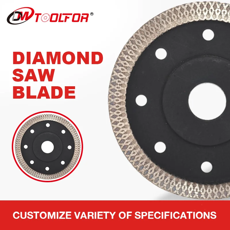 Hot Sale Ultra-mince Turbo cutting Diamond Saw Blade for Cutting Tile High Efficiency Cutting Disc 4-7inch