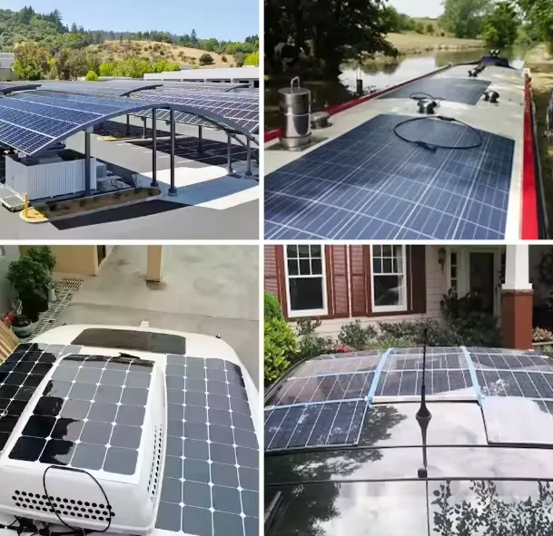 Custom Shaped Flexible Solar Panels Solar Panel Flexible Stripes -Dual Panel Flexible Pv Solar Flex 20v