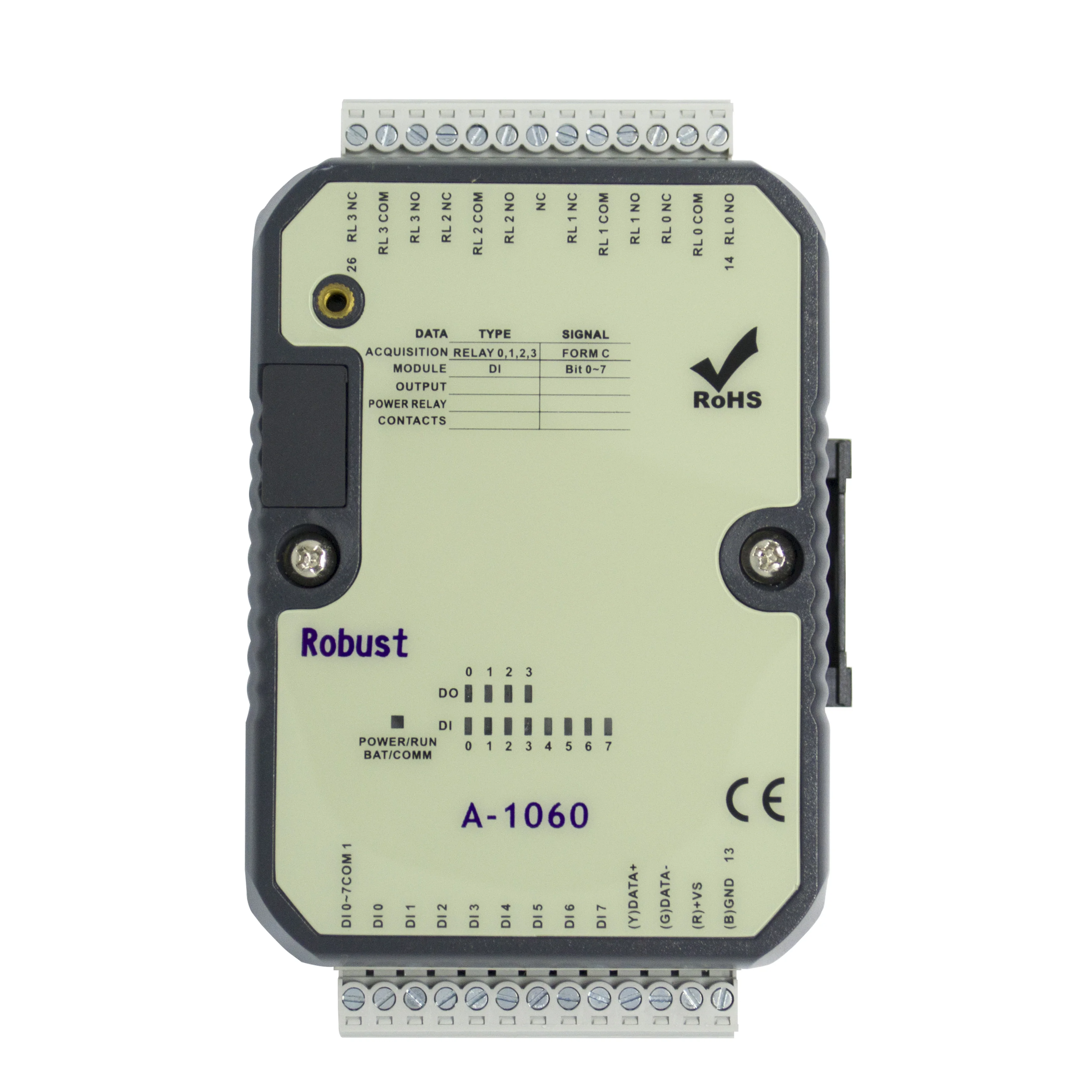 8DI 4DO power relay Digital I/O Module (A-1060)