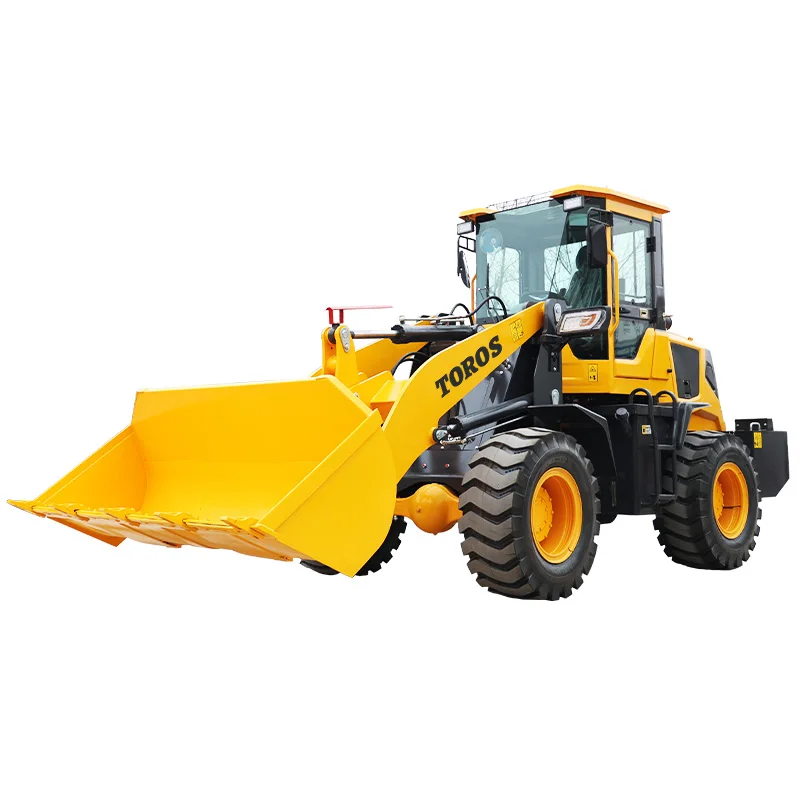 TOROS Small Wheel Mini 4x4 Tractor Excavator Digger  Loader For Sale Wheel Loaders For Sale In Canada