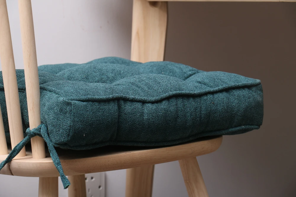 Лидер продаж высокое качество наполненный хлопком стул подушки на сиденья