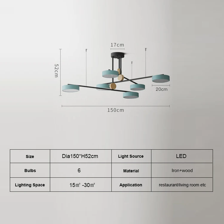 Manufacturer Interior Lighting Modern Nordic Design For Home Living Room Modern Lights For Home Led Chandelier Pendant Light