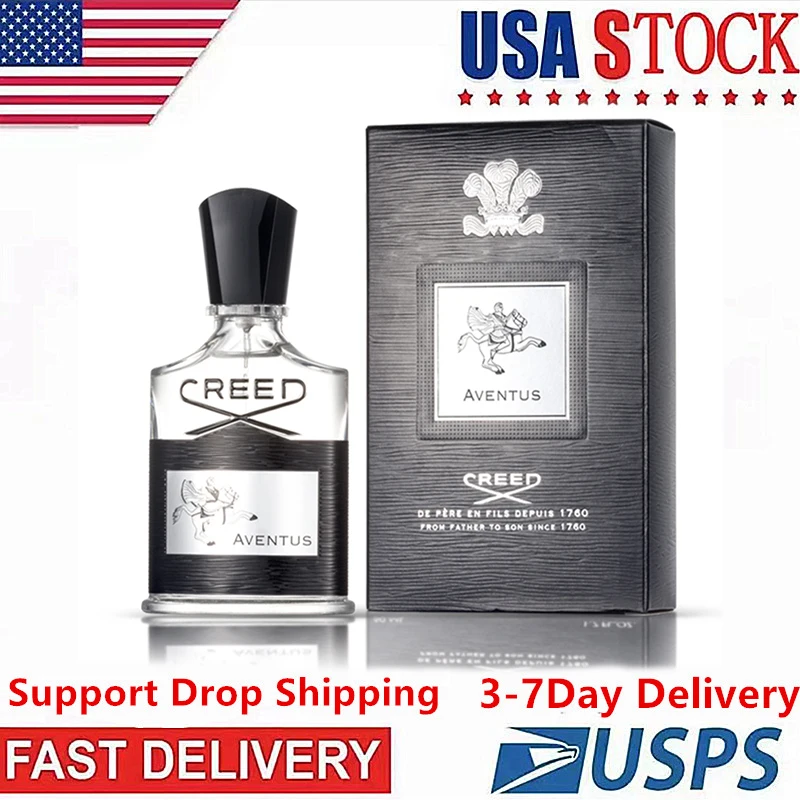 Creed Aventus Perfume 100ml Mujer Originales Spray  Long Lasting Cologne  Man Perfume  To The US In 3-7 Days