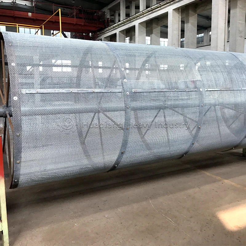 Monoammonium phosphate fertilizer rotary drum screening machine