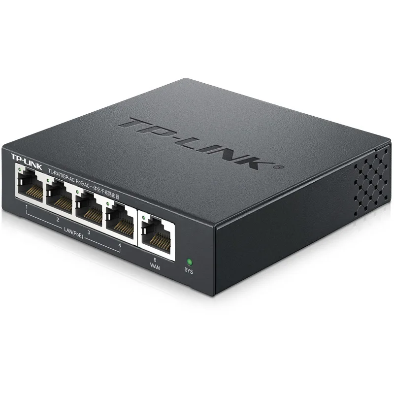 TP-LINK Gigabit 1000Mbps Port R470GP-AC Router PoE  Switch Enterprise AP Controller IPV6 Switch