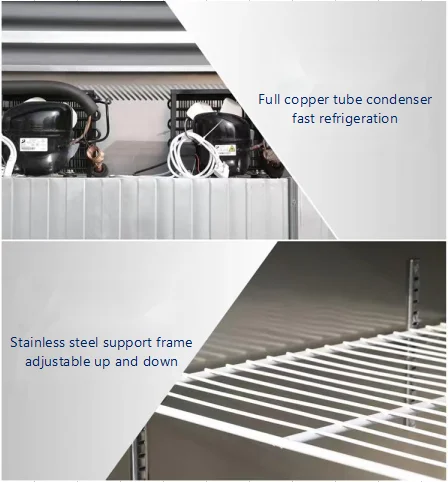 Explosive models spot goods commercial household small 2-door plugboard refrigerator energy saving fridge