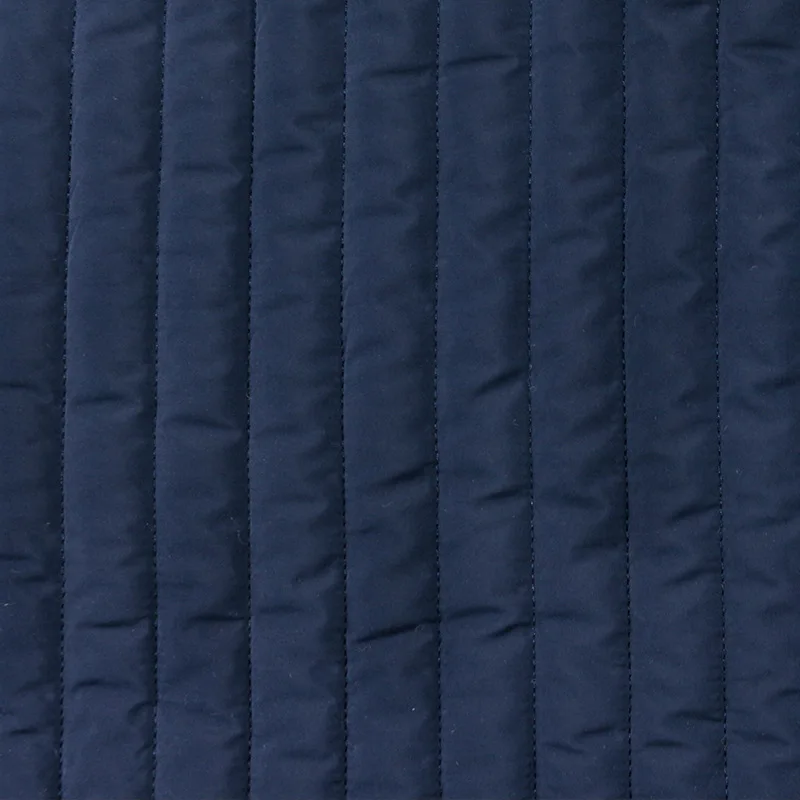 Embroidery quilted pongee fabric cotton-padded clothes tuck cotton straight line quilted cosmetic bag pencil case applicable