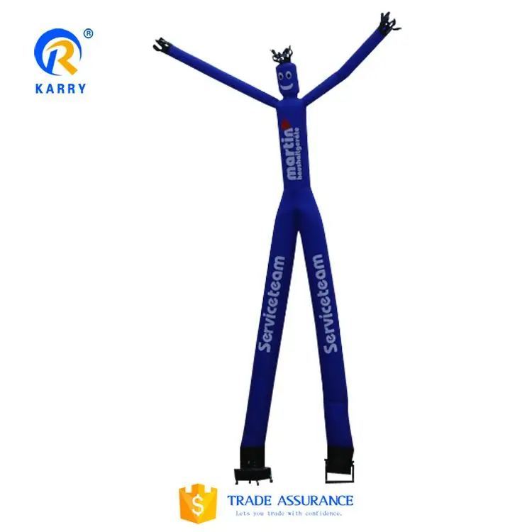 Customized Mini Cartoon Sky Air Dancer Model Inflatable Advertising Dancing Air Man  inflatable tube dancers