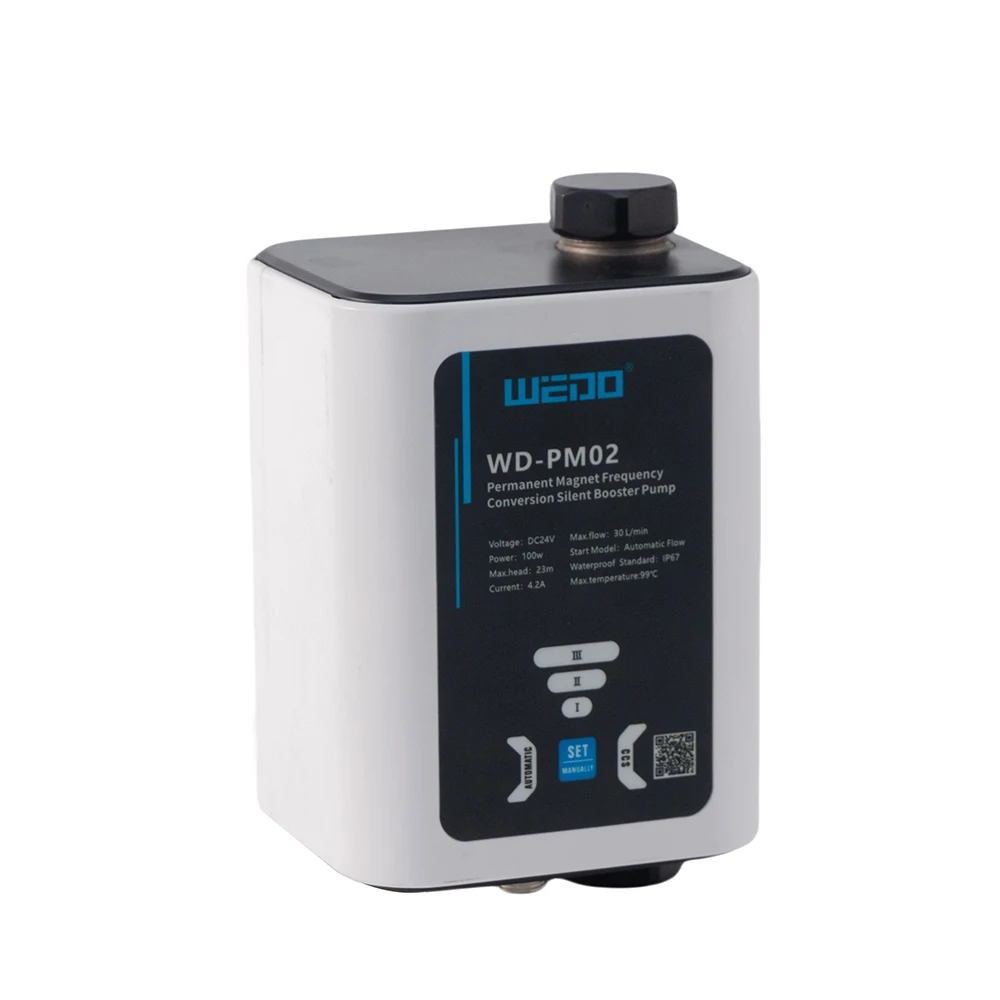 WEDO высокий спрос M88-85W 24 В постоянного тока внутренний небольшой водяной насос для магнита преобразование частоты бесшумное высокое давление