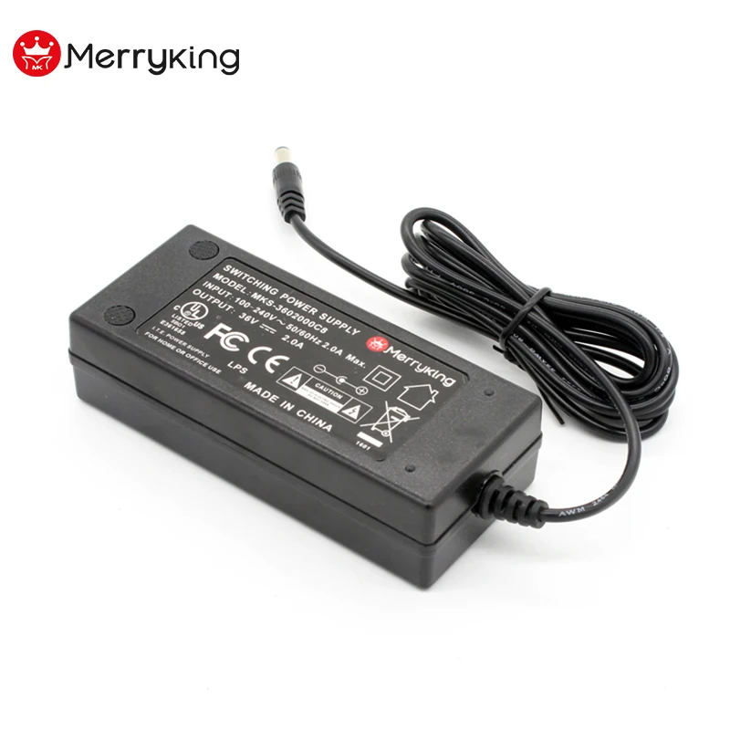Desktop adapter C6 C8 C14 12V 3A 26W AC 100-24v CCTV power supply for Camera fan computer with UL,FCC,PSE,CE, S-Mark, TUV GS