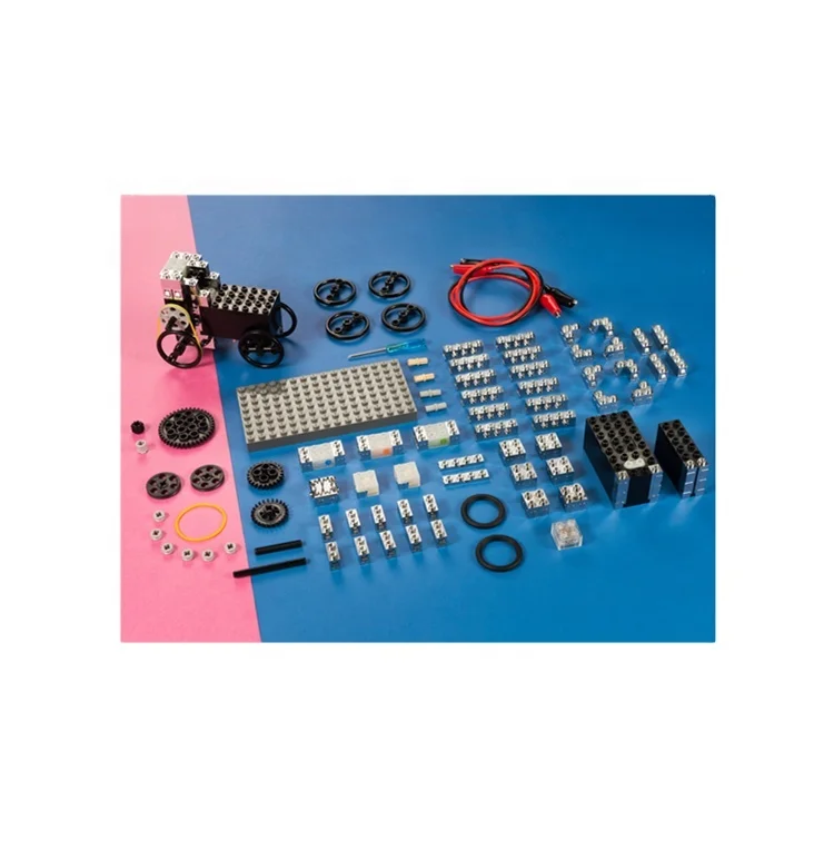 China factory custom the high quality electroplate conductive brick blocks for interlocking toy blocks