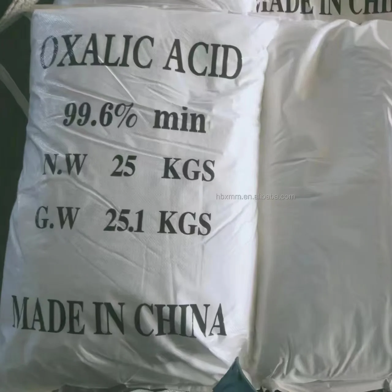 Chemical Raw Material Metal cleaning and rust removal oxalate oxalic acid powder marble polishing