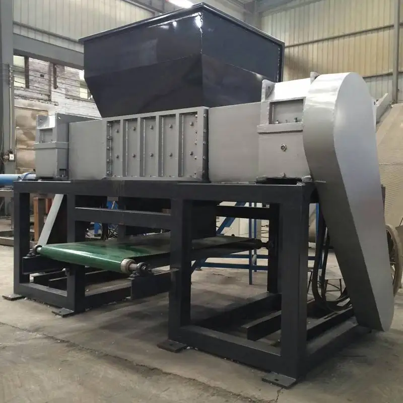 low price waste metal crusher steel bottle shredder scrap motor shredder Chinese factory